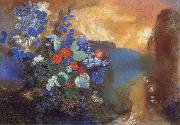 Odilon Redon Ophelia Among the Flowers France oil painting artist